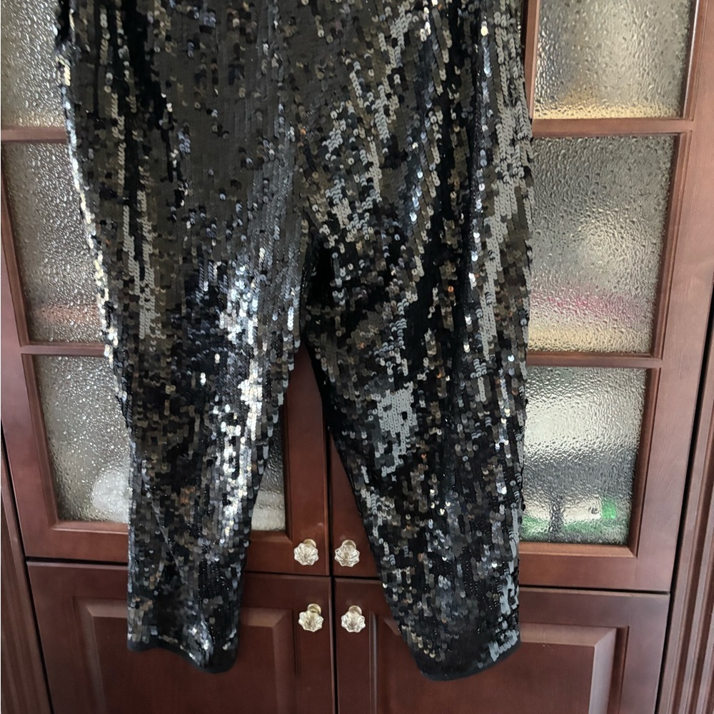 Gryphon Black Sequin Pants